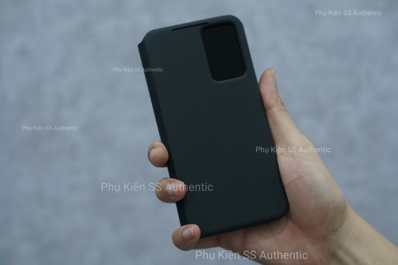 Bao da Samsung View S23 Plus Màu đen - Hàng Chính Hãng