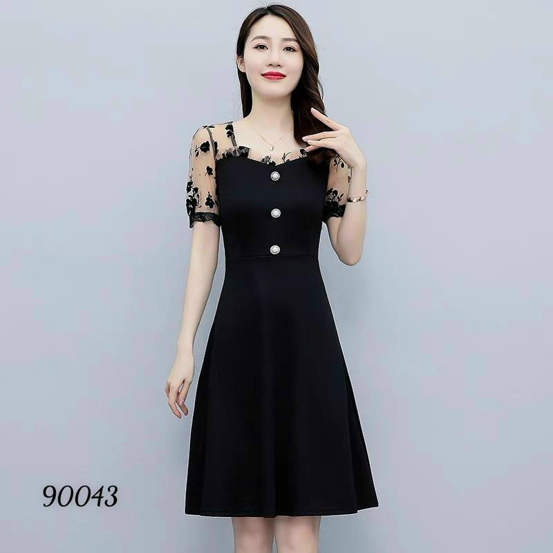 ĐẦM UMI PHỐI LƯỚI HOA SIÊU QUÝ PHÁI VỚI NÉT QUYẾN RŨ BÍ ẨN