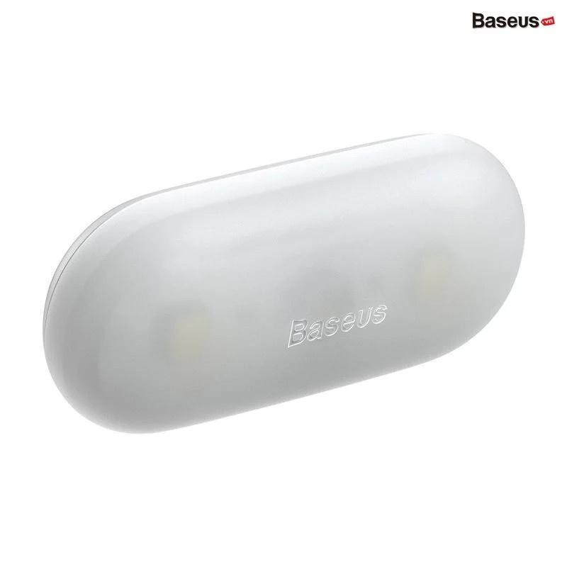 Bộ đèn Led hình con nhộng nhỏ gọn dùng trong xe ô tô, hộc tủ bàn ghế Baseus Capsule Car Interior Lights