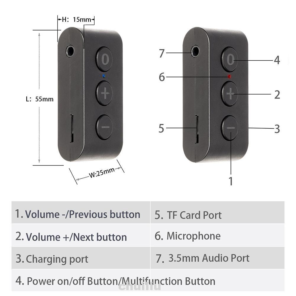 Bộ Thu Phát Âm Thanh Bluetooth 5.0 Chất Lượng Cao