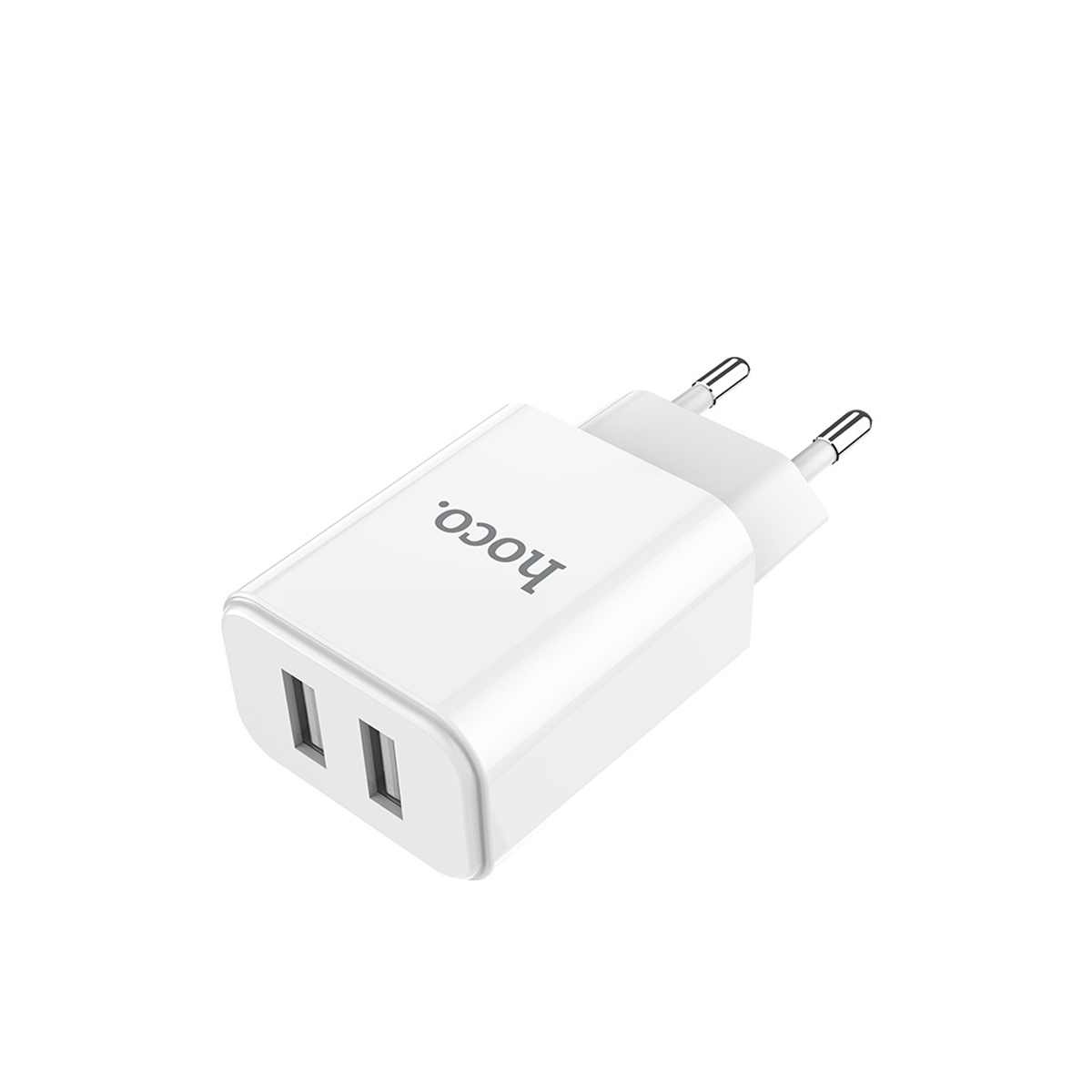 Củ Sạc Hoco C62A - 2 Cổng  USB - Tặng Cáp Micro Usb - Chính Hãng