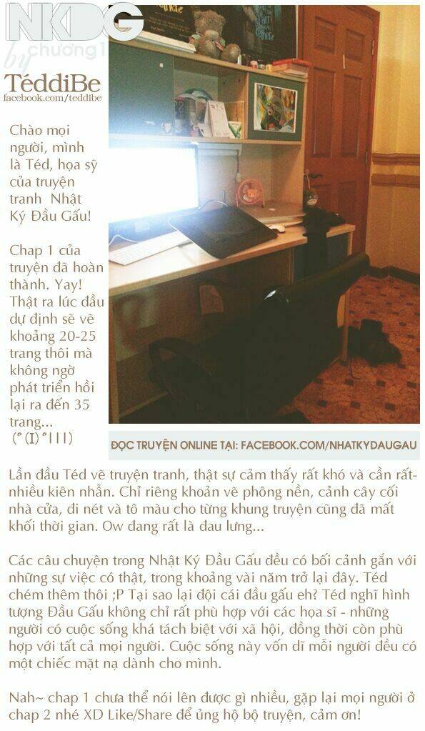 nhật ký đầu gấu chapter 1 36