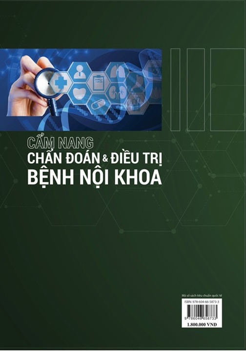 [Nhập 1212B15K giảm 15K đơn 199K] Sách - Cẩm nang chẩn đoán &amp; điêu trị Bệnh nội khoa