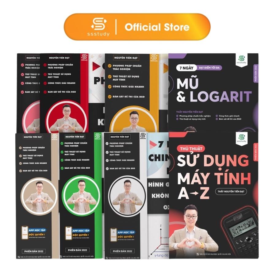 Sách - Combo 8 Cuốn Sách Chuyên Đề Môn Toán - Ôn Luyện Thi Môn Toán Thpt Đại Học Thầy Nguyễn Tiến Đạt