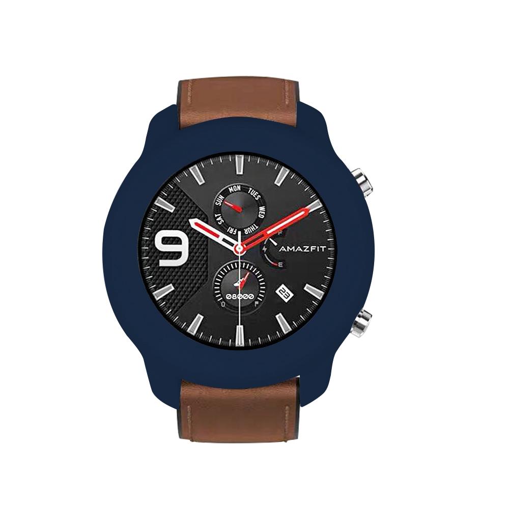 Ốp silicon bảo vệ toàn diện cho mặt đồng hồ Huami Amazfit GTR 47mm
