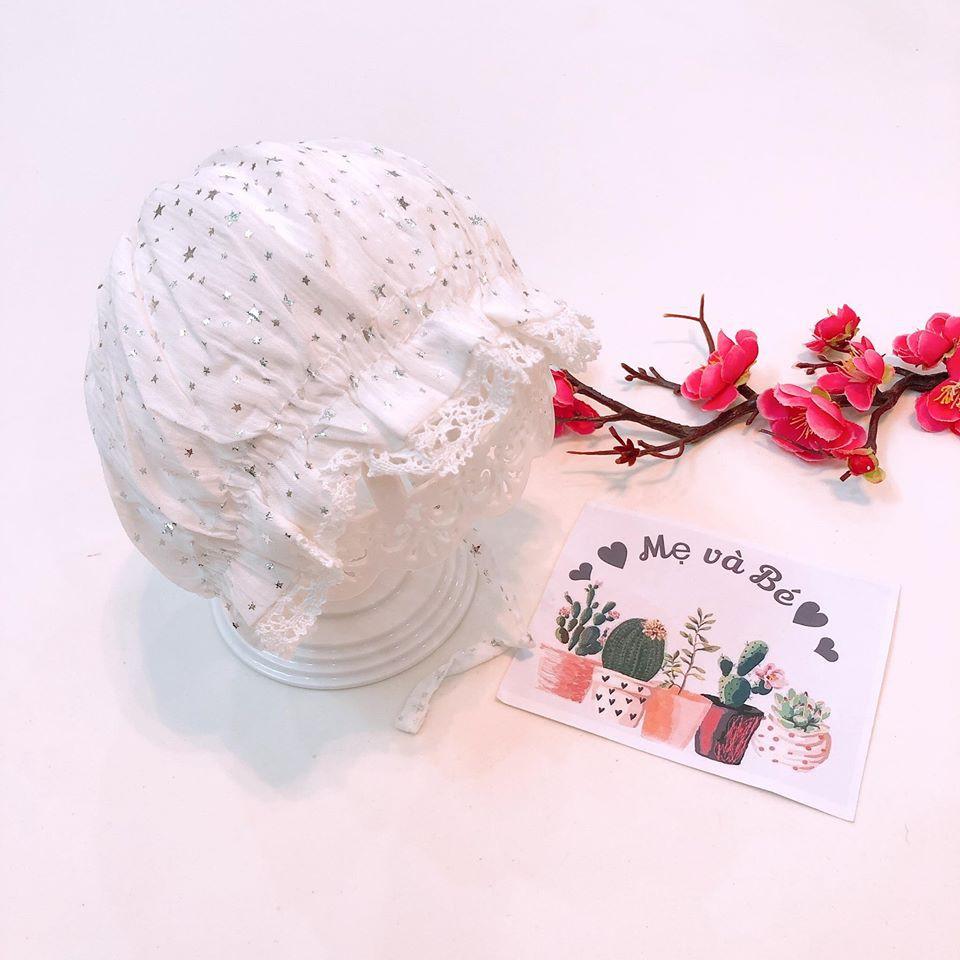 Mũ tiểu thư cho bé - đũi trơn