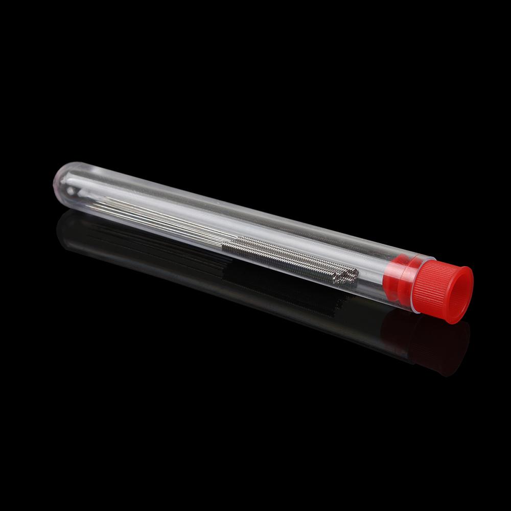 3dsway 10pcs/lô máy in 3D Các bộ phận có thể uốn cong Nốt Nốt nóng Làm sạch kim Máy khoan Bit Bit Brush Bộ công cụ cho Ender 3