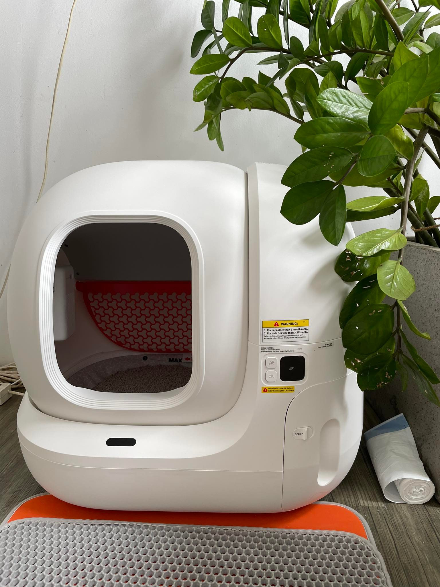 MÁY DỌN VỆ SINH TỰ ĐỘNG THẾ HỆ MỚI - PETKIT PURA MAX