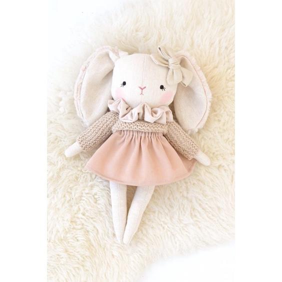 Bộ Kit tự thêu DIY THOT BÔNG ĐÁNG YÊU - TỰ LÀM DOLL - thú nhồi bông, búp bê hộ mệnh - Handmade Nana Shop