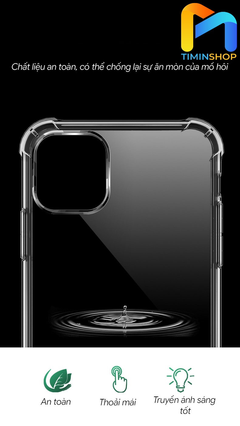 Ốp lưng chống sốc dành cho iPhone 12/ 12 Pro/ 12 Pro Max/ 12 Mini