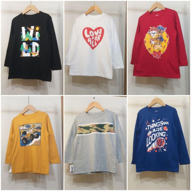 Áo cotton dài tay size đại cho bé 20-48kg