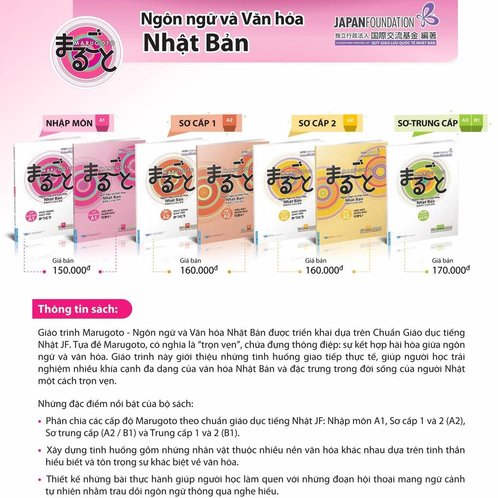 MARUGOTO Ngôn Ngữ và Văn Hóa Nhật Bản Nhập Môn A1 Hoạt động giao tiếp - Bản Quyền