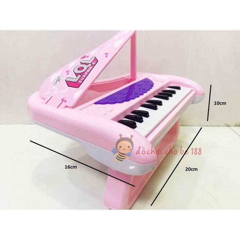 Đồ chơi đàn piano có đèn nhạc cho bé hình búp bê LOL cực xinh