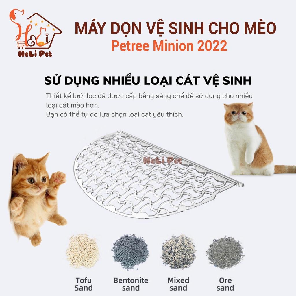 Máy Vệ Sinh Cho Mèo Tự Động PETREE 2 WIFI Bản Quốc Tế Có App Dùng Được Tất Cả Các Loại Cát Vệ Sinh Đất Sét, Cát Tofu, Cát Thủy Tinh- HeLiPet