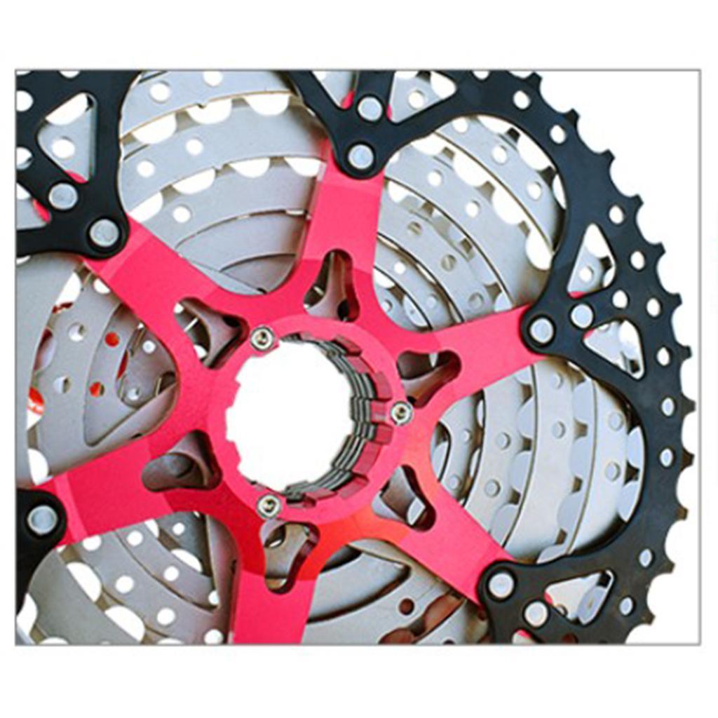 Speed Freewheel 9 / 10 Speed 11-42T, Speed Cassette Gear, Sprocket Bike Cassette Flywheel for Mountain Bike, Road Bicycle