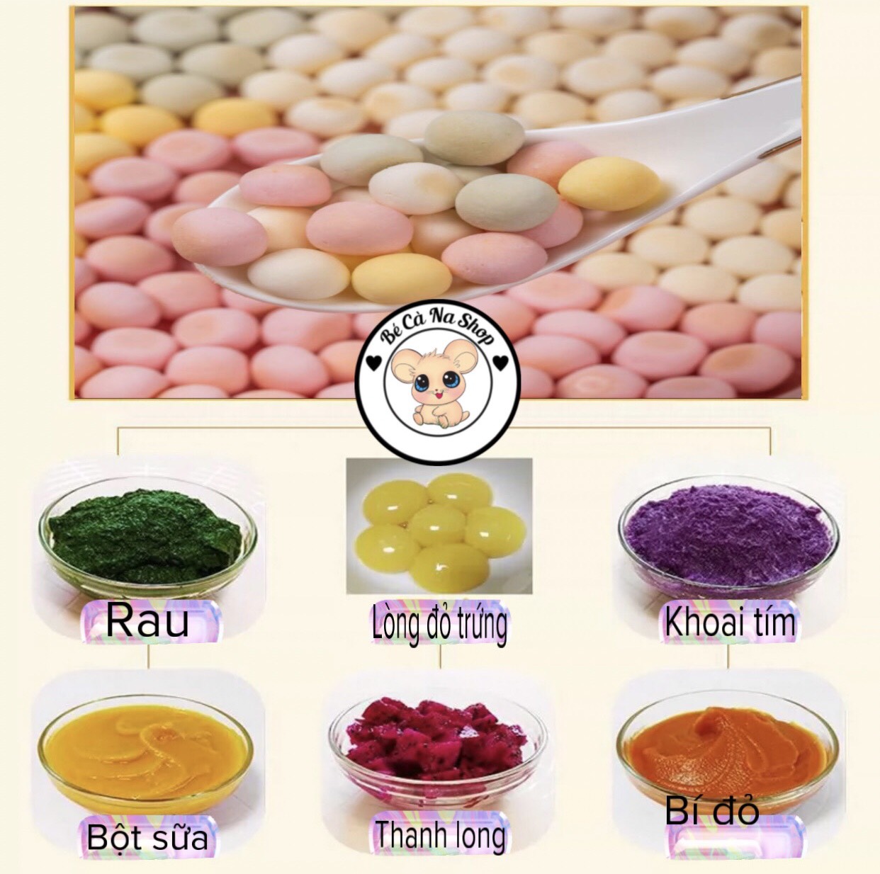 Bánh men sữa viên tròn , thơm béo .thức ăn ngon, bỗ dưỡng cho hamster thỏ bọ sóc chinchilla ....