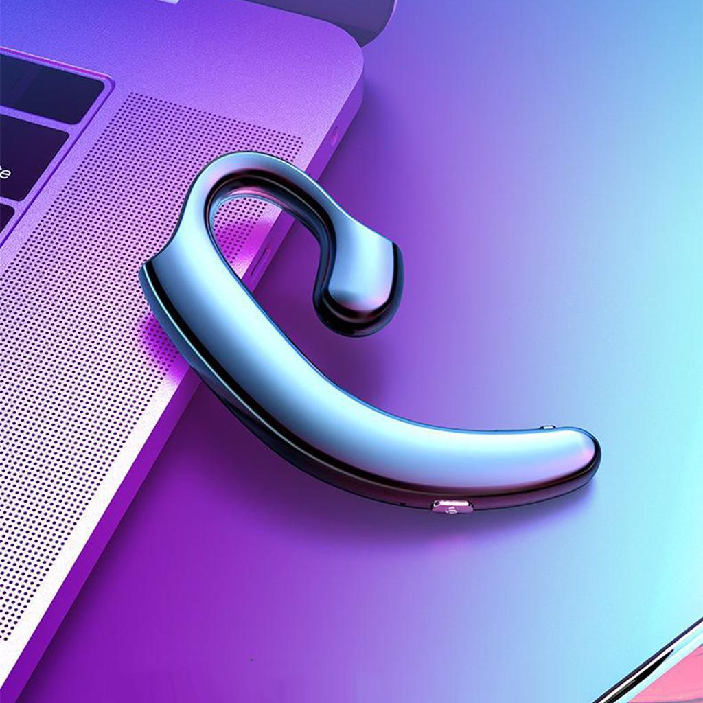 2xBluetooth Bone Conduction Headset Wireless Sport Headphone Earphone W/ Mic