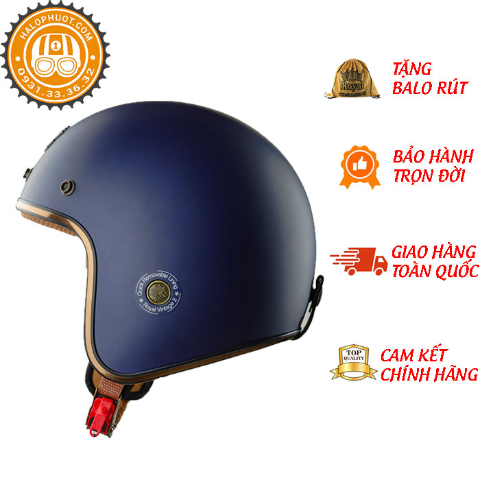 Nón bảo hiểm 3/4 Royal M20C
