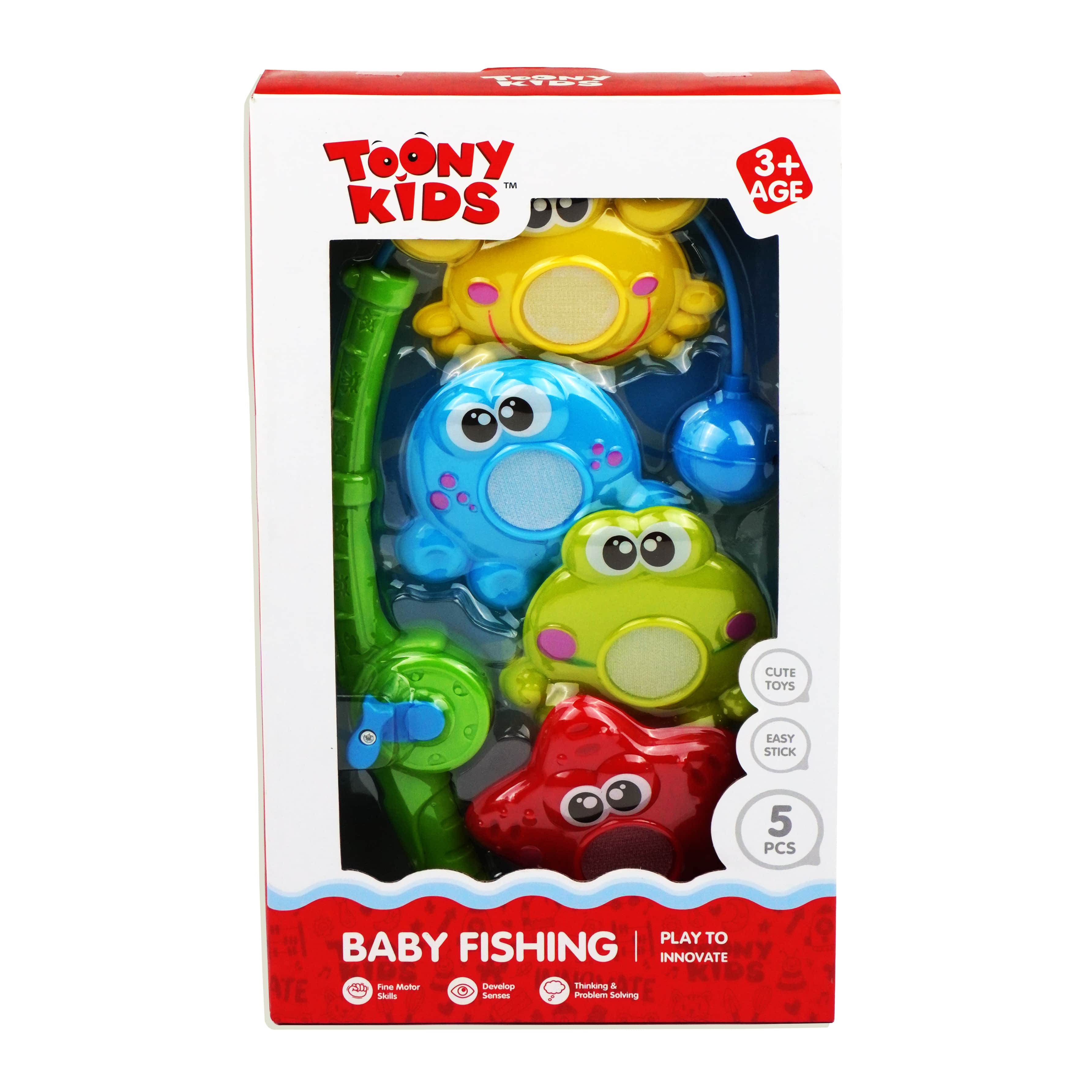 Đồ Chơi TOONYKIDS Trò Chơi Câu Cá Baby Fishing Giúp Bé Linh Hoạt TN031 [Tặng Kèm Sticker