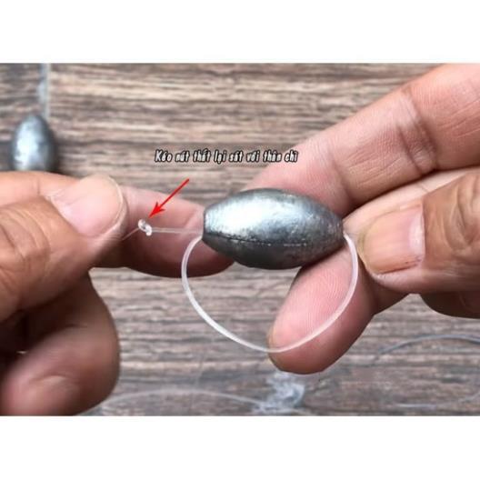 Chì Câu Cá Tròn Xuyên Tâm THẾ GIỚI ĐỒ CÂU LURE 68 Chì Câu Cá Cao Cấp