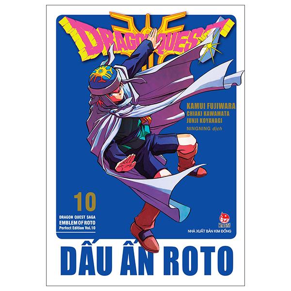 Dragon Quest - Dấu ấn Roto (Dragon Quest Saga Emblem of Roto) Perfect Edition - Tập 10 - Tặng Kèm Bookmark PVC