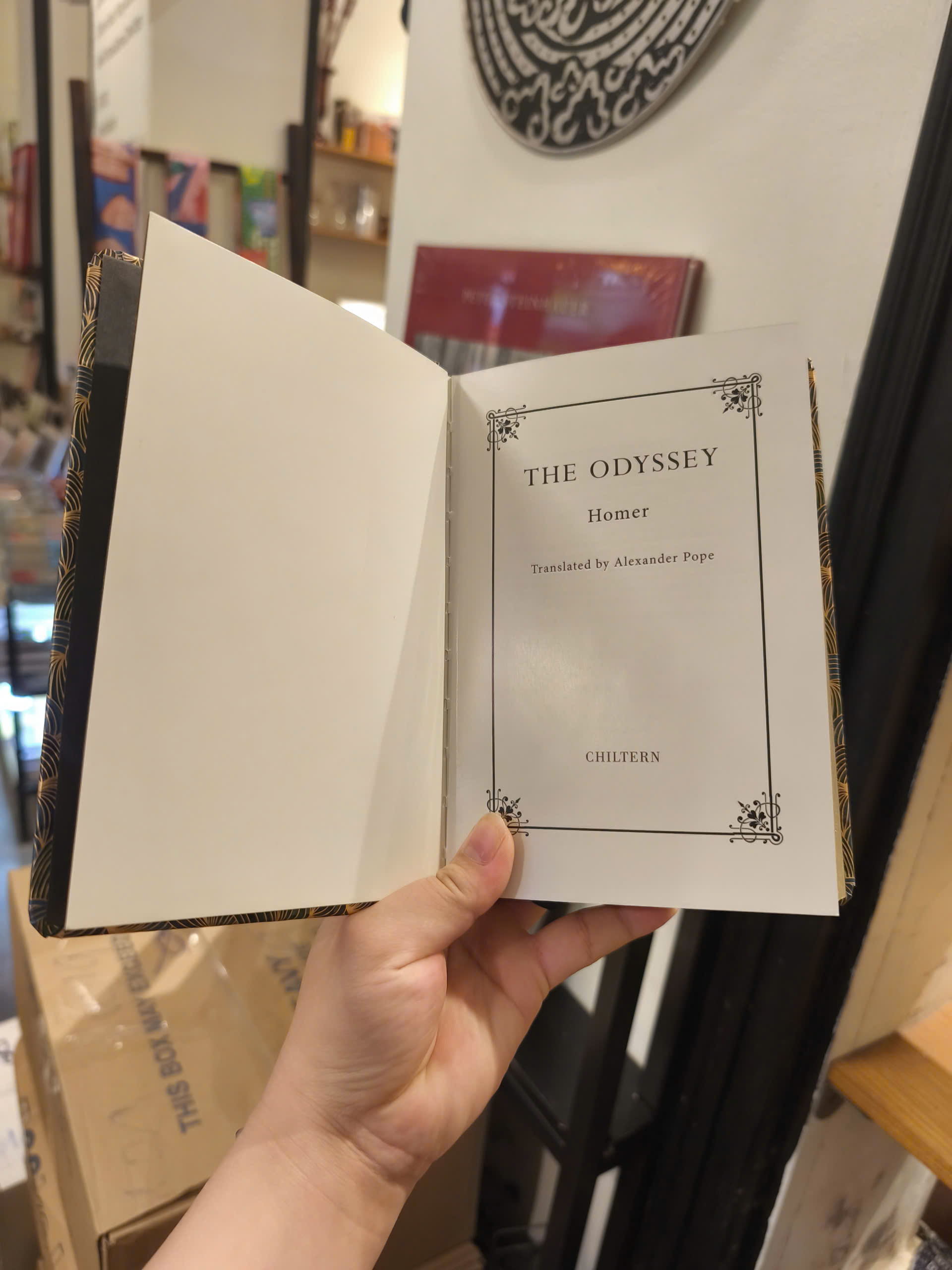 Sách - The Odyssey by Homer (Chiltern Classics) | Poetry / Ngoại văn Kinh điển Nhập khẩu/ Bìa cứng