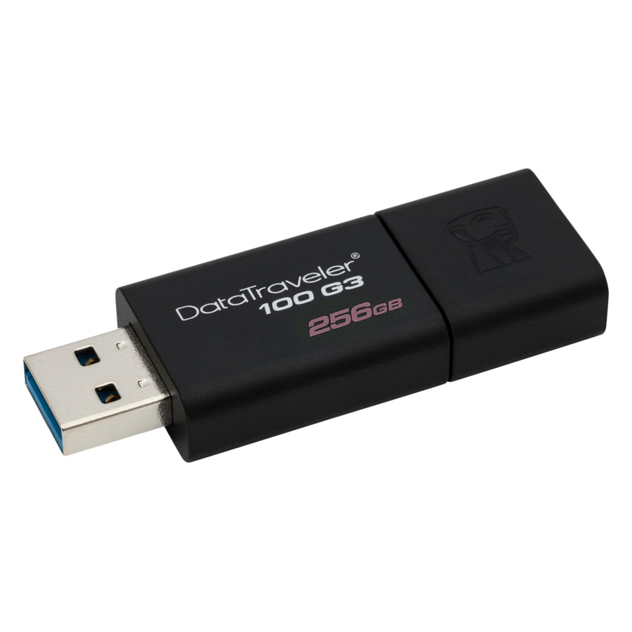 USB Kingston DT100G3 256GB USB 3.0 - Hàng Chính Hãng