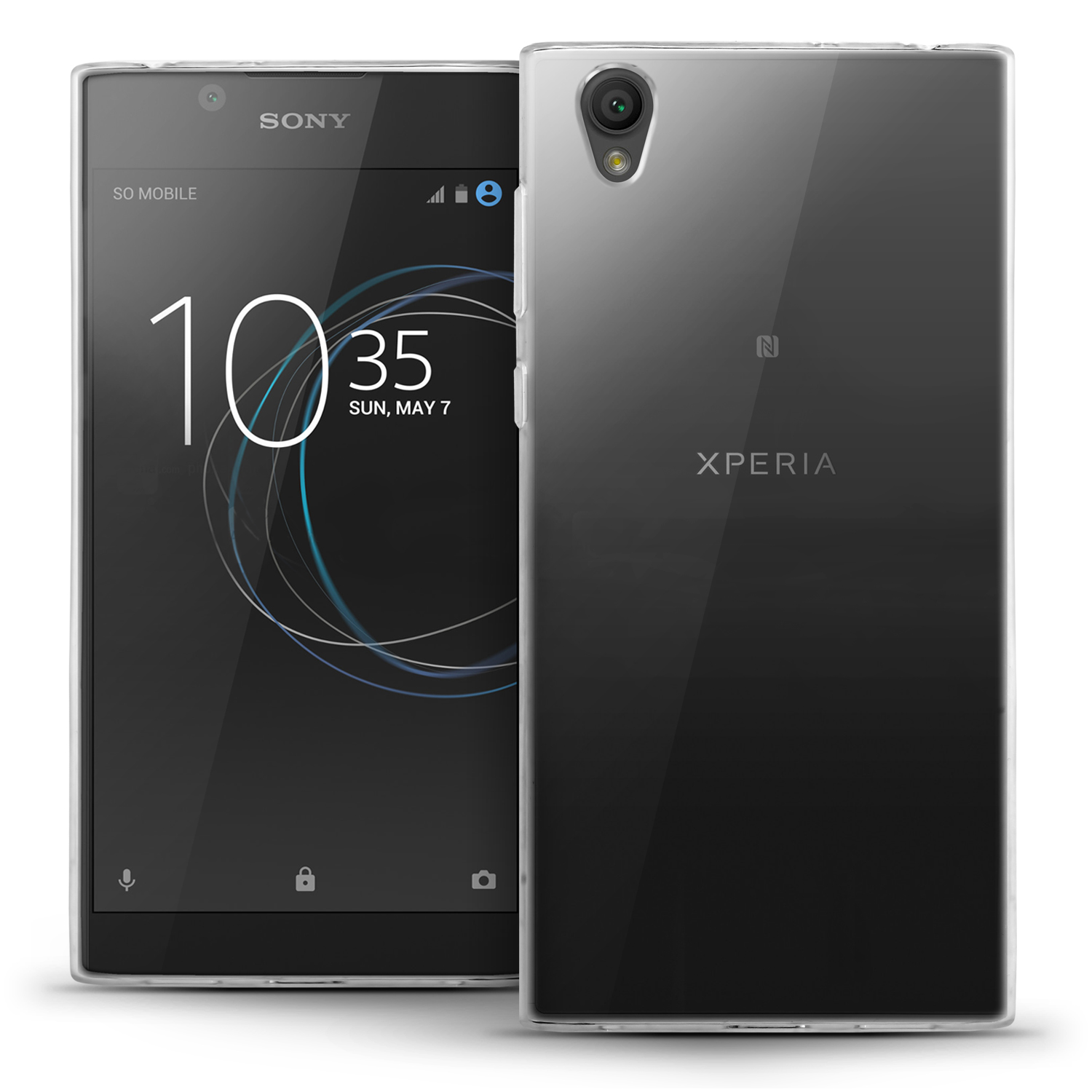 Ốp lưng silicon dẻo trong suốt loại A cao cấp cho Sony Xperia L1