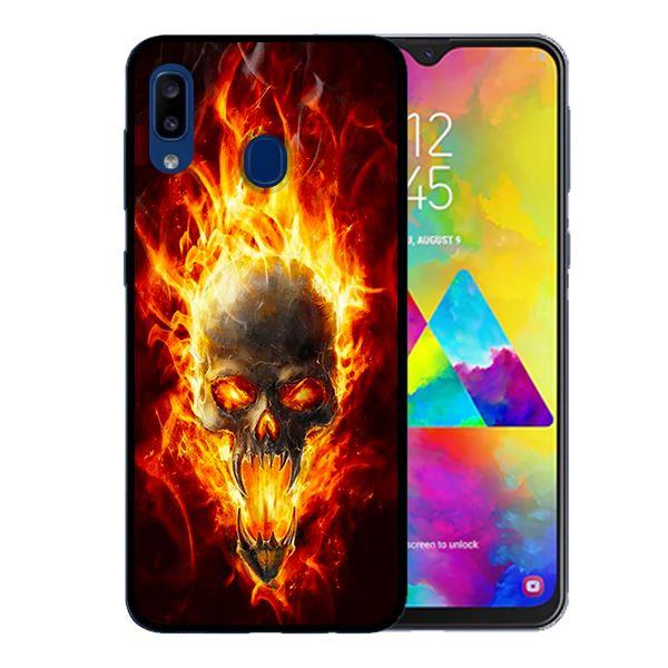 Ốp lưng cho Samsung Galaxy A30 Quỷ Lửa - Hàng chính hãng