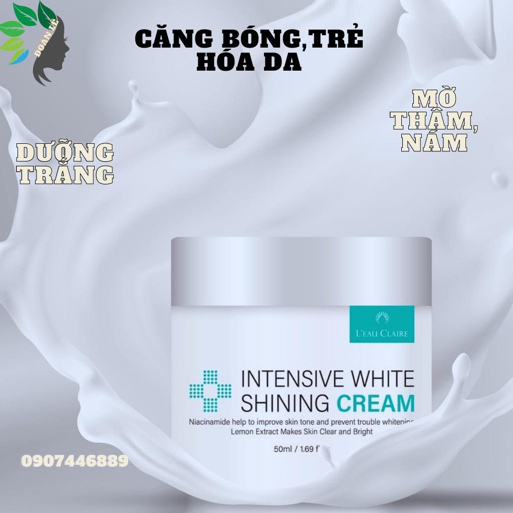 Kem dưỡng da căng bóng chuyên sâu Intensive White Shining Cream dưỡng da mịn màng