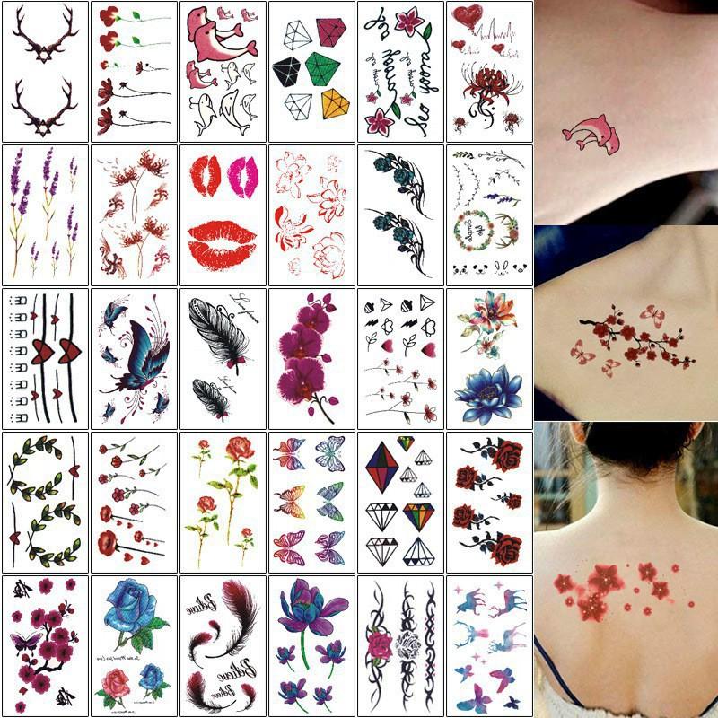 CÓ SẴN - RẺ VÔ ĐỊCH sỉ combo 100 tấm xăm dán tatoo ngẫu nhiên 100 mẫu-q53 thuthuyshop169