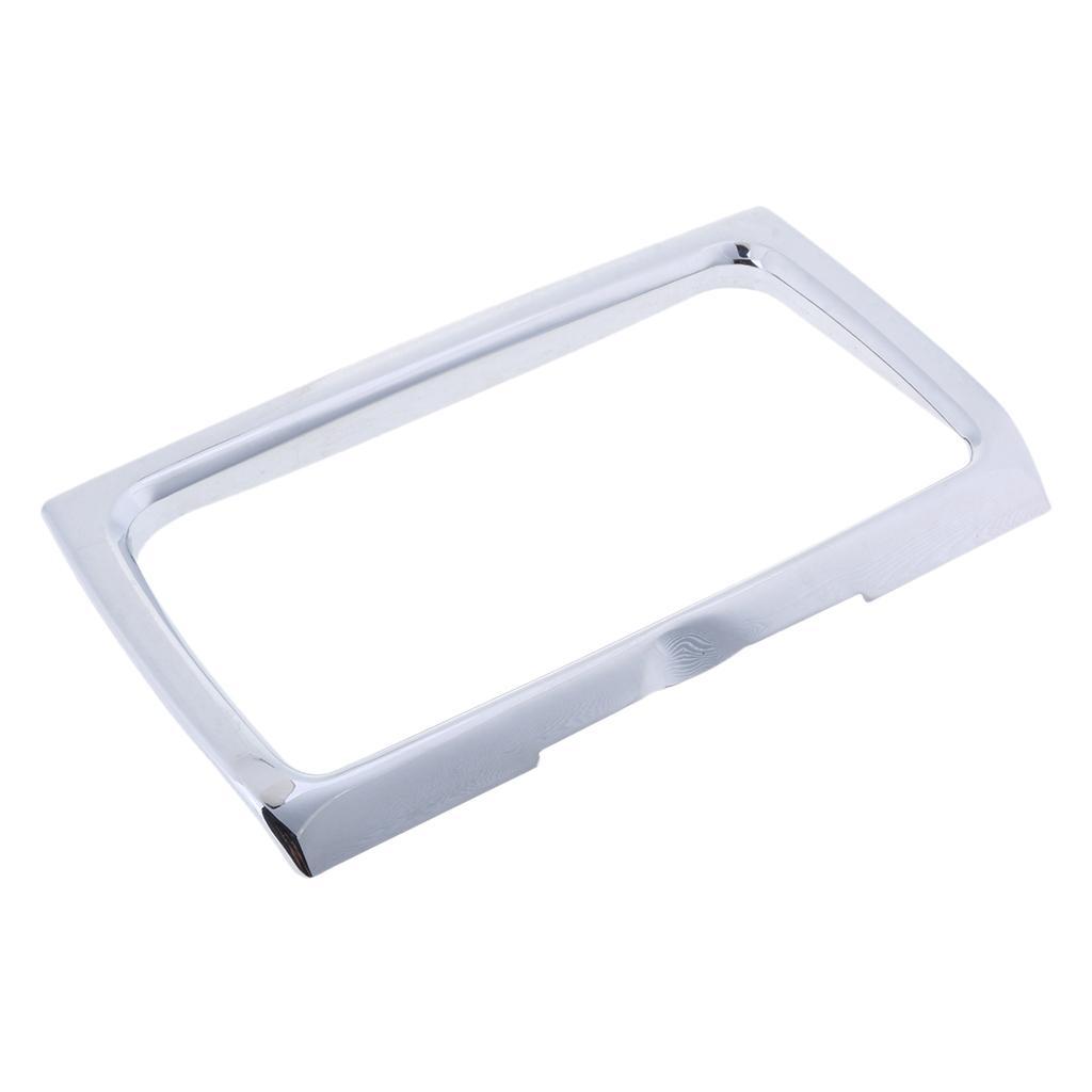 Chrome Motorcycle Front  Stereo Trim Cover for