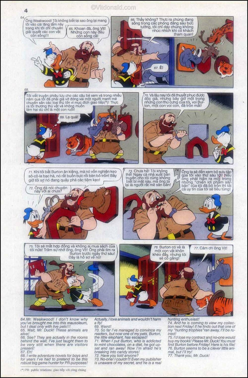 donald và bạn hữu chapter 77 8