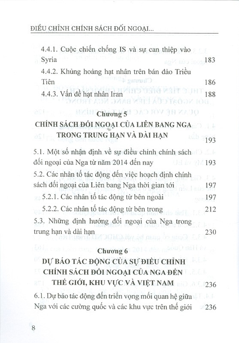 Điều Chỉnh Chính Sách Đối Ngoại Của Liên Bang Nga Từ Sau Khủng Hoảng Ucraina Và Những Tác Động (Sách Chuyên Khảo)