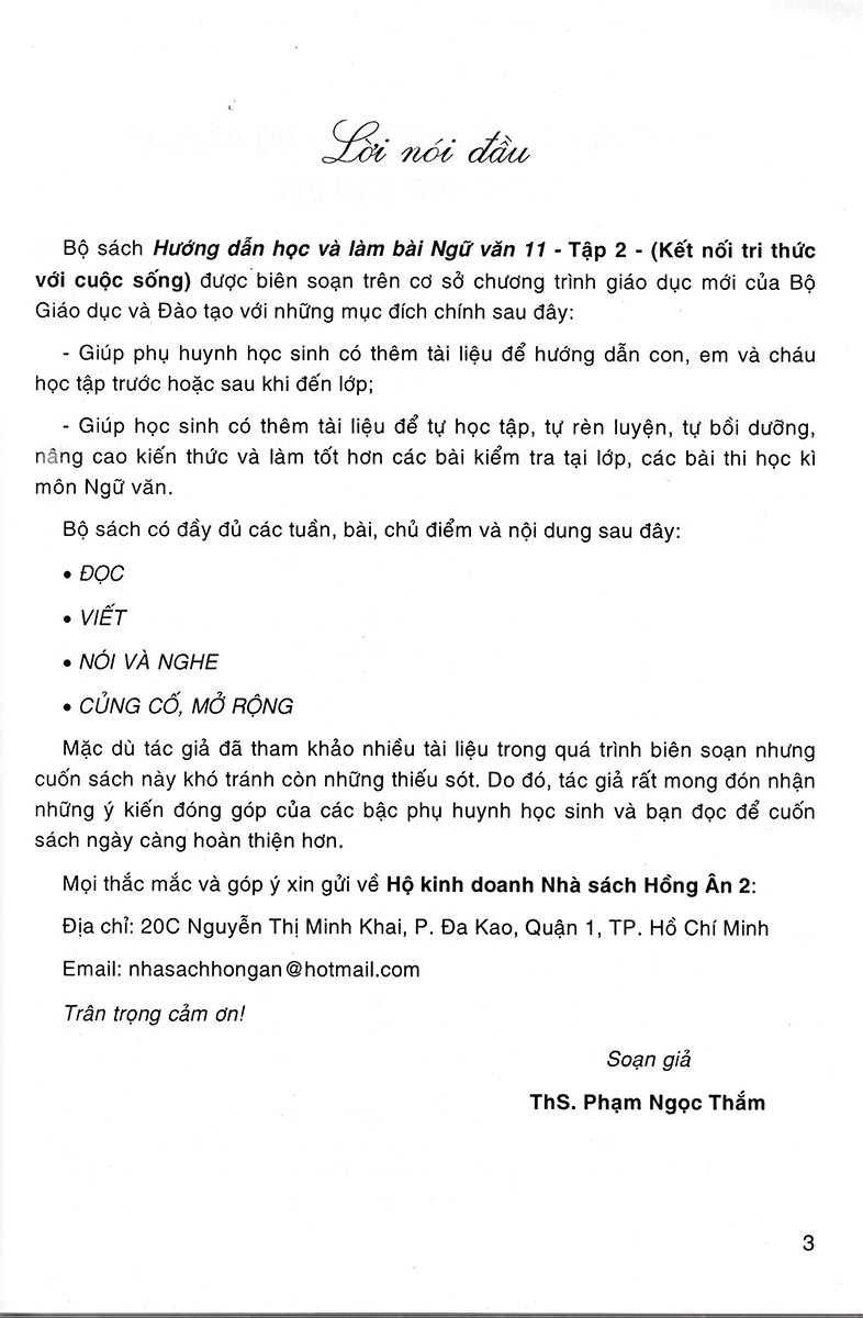 Hướng Dẫn Học Và Làm Bài Ngữ Văn 11 - Tập 2 (Bám Sát SGK Kết Nối Tri Thức Với Cuộc Sống) _HA