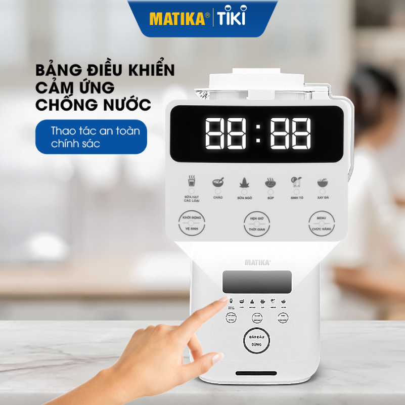 Máy Làm Sữa Hạt MATIKA 1.75L 800W MTK-3175 - Hàng Chính Hãng