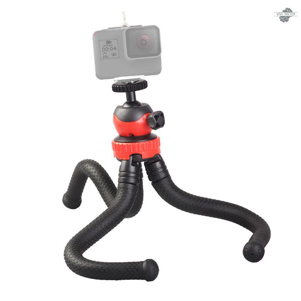 Giá Đỡ Ba Chân Mini Hình Bạch Tuộc Linh Hoạt Với Đầu Bi Xoay 360 Độ Cho Máy Ảnh Dslr Action Smartphone