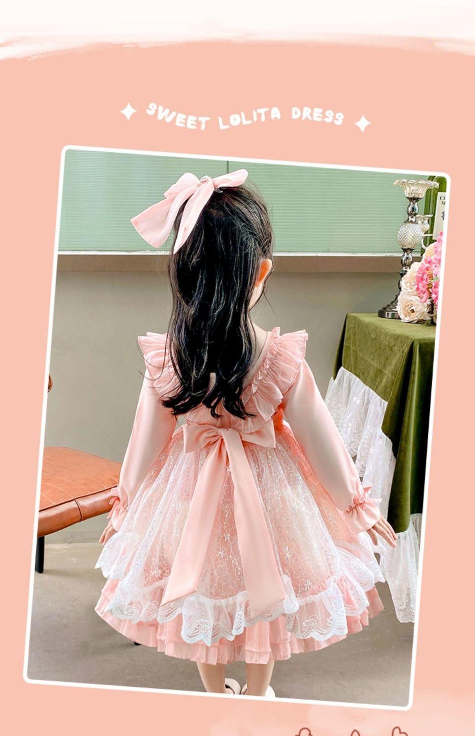 CHENGRUI Lolita cô gái công chúa váy trẻ em ăn mặc cô gái mùa hè váy trẻ em mùa hè váy pongee bé ăn mặc mùa hè