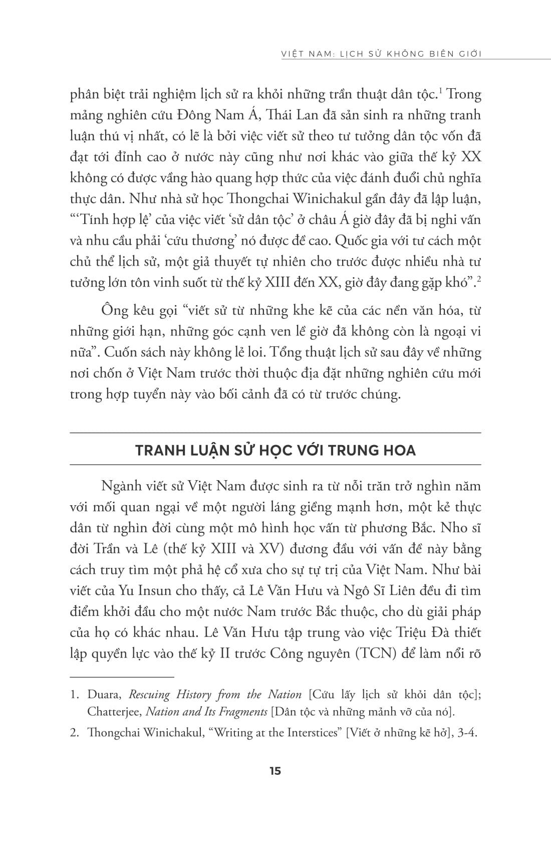 Việt Nam - Lịch Sử Không Biên Giới