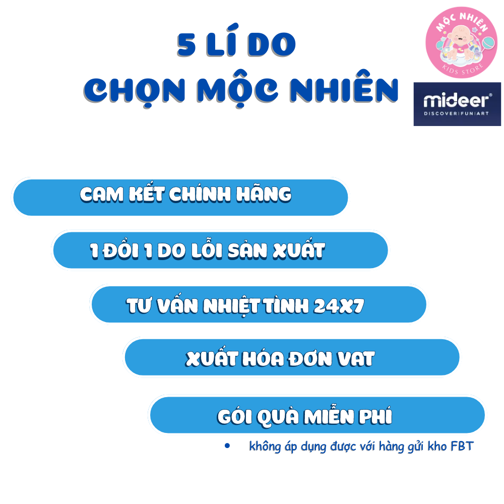 Đồ Chơi Trí Tuệ Thử Thách 5 trong 1 - Mideer Logic Challenge 5in1 MD1117