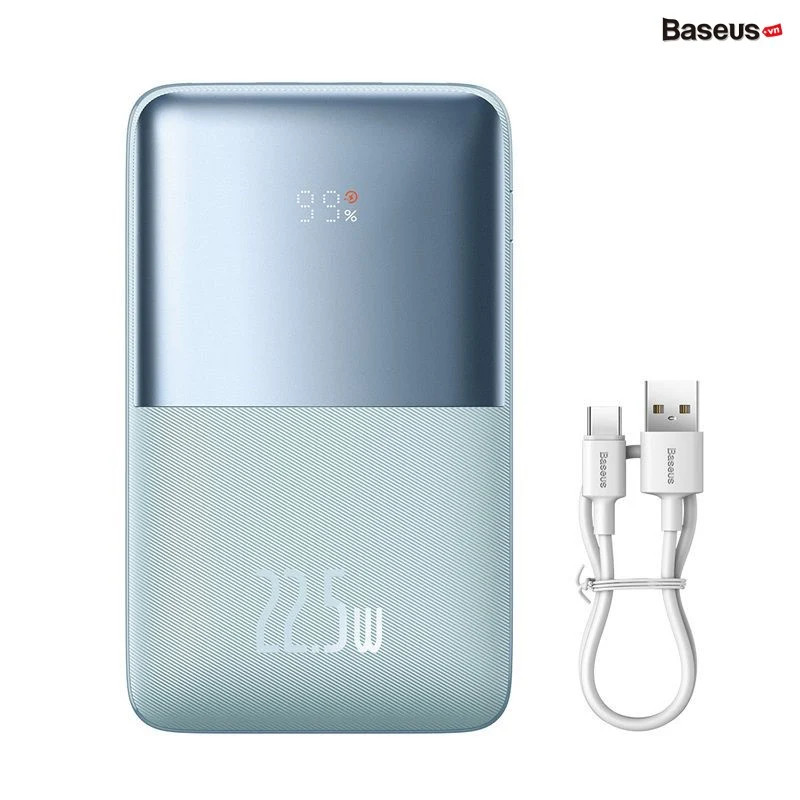 Pin Dự Phòng Sạc Nhanh Nhỏ Gọn Baseus Bipow Pro Digital Display 20000mAh 22.5W  - hàng chính hãng