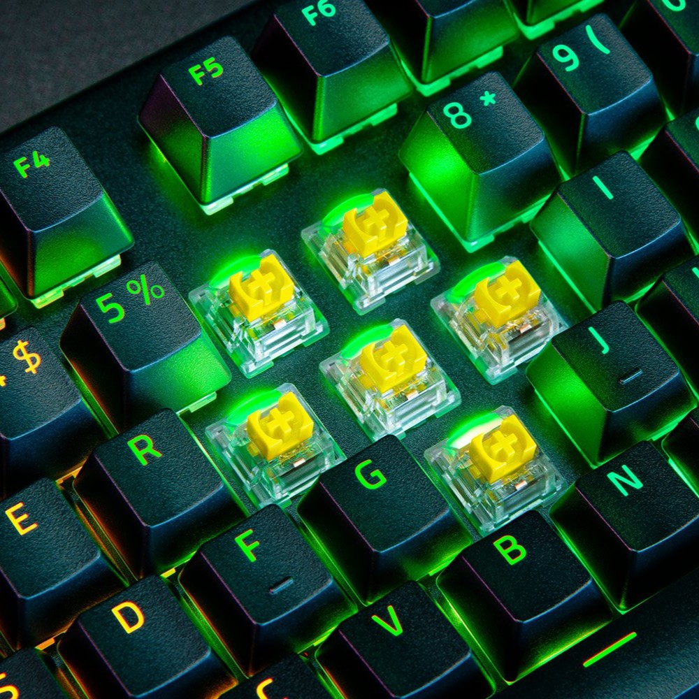 [Mới, hàng chính hãng] Bàn Phím Gaming Razer BlackWidow V4 Pro Fullsize | Cáp Type-C Tháo Rời | Razer Mechanical | ABS Double-Shot | LED RGB