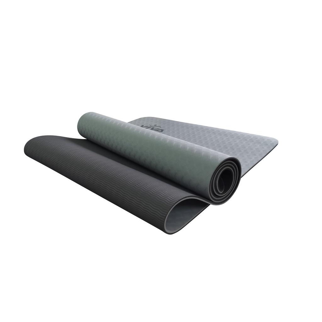 Thảm tập YOGA, thảm tập Gym 2 lớp chống trơn trượt 6mm cao cấp
