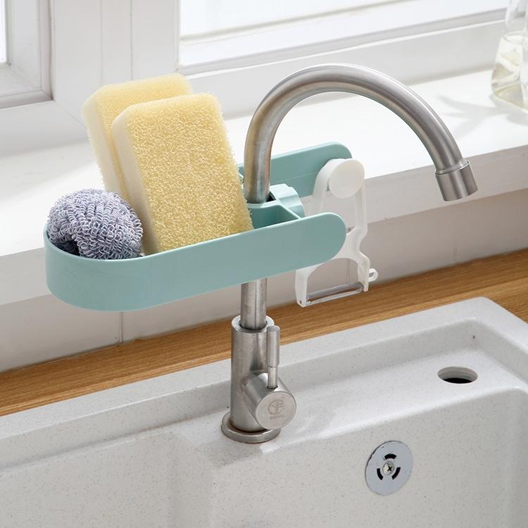Giá đựng đồ Đựng Miếng Rửa Chén Có Thể Điều Chỉnh Tiện Dụng Cho Nhà Bếp