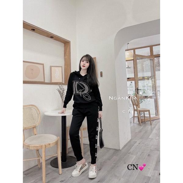 Set bộ len mũ D.O đính đá hot hit