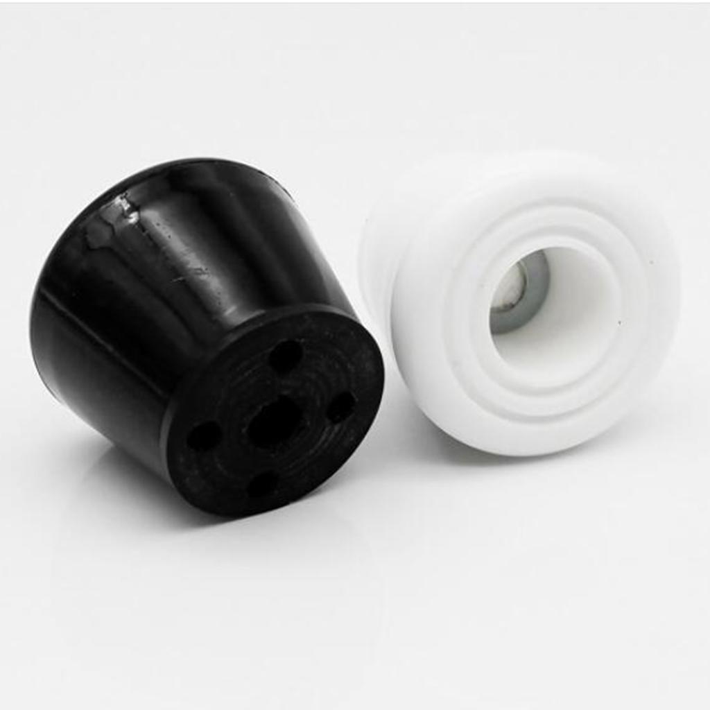 2x Inline Skates Roller Brakes Block Non-Slip Safety Stopper Black