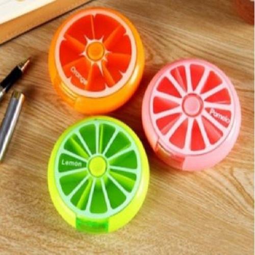 Hộp Chia Thuốc 7-8 Ngày, Hộp Đựng Thuốc Mini Tiện Dụng Khi Đi Du Lịch.
