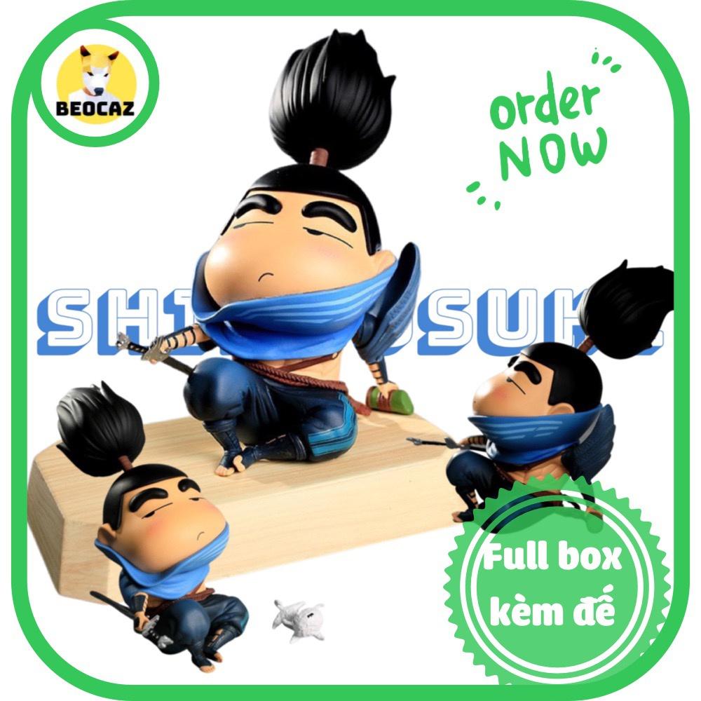 Mô hình Shinnosuke Cậu bé bút chì Shin cosplay Yasuo Figma Liên Minh Huyền Thoại League of legends Beocaz