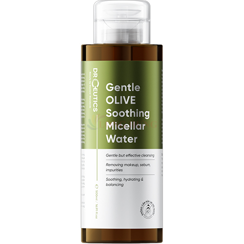 Nước tẩy trang DrCeutics Gentle Olive Soothing Micellar Water (500ml) - Hàng chính hãng