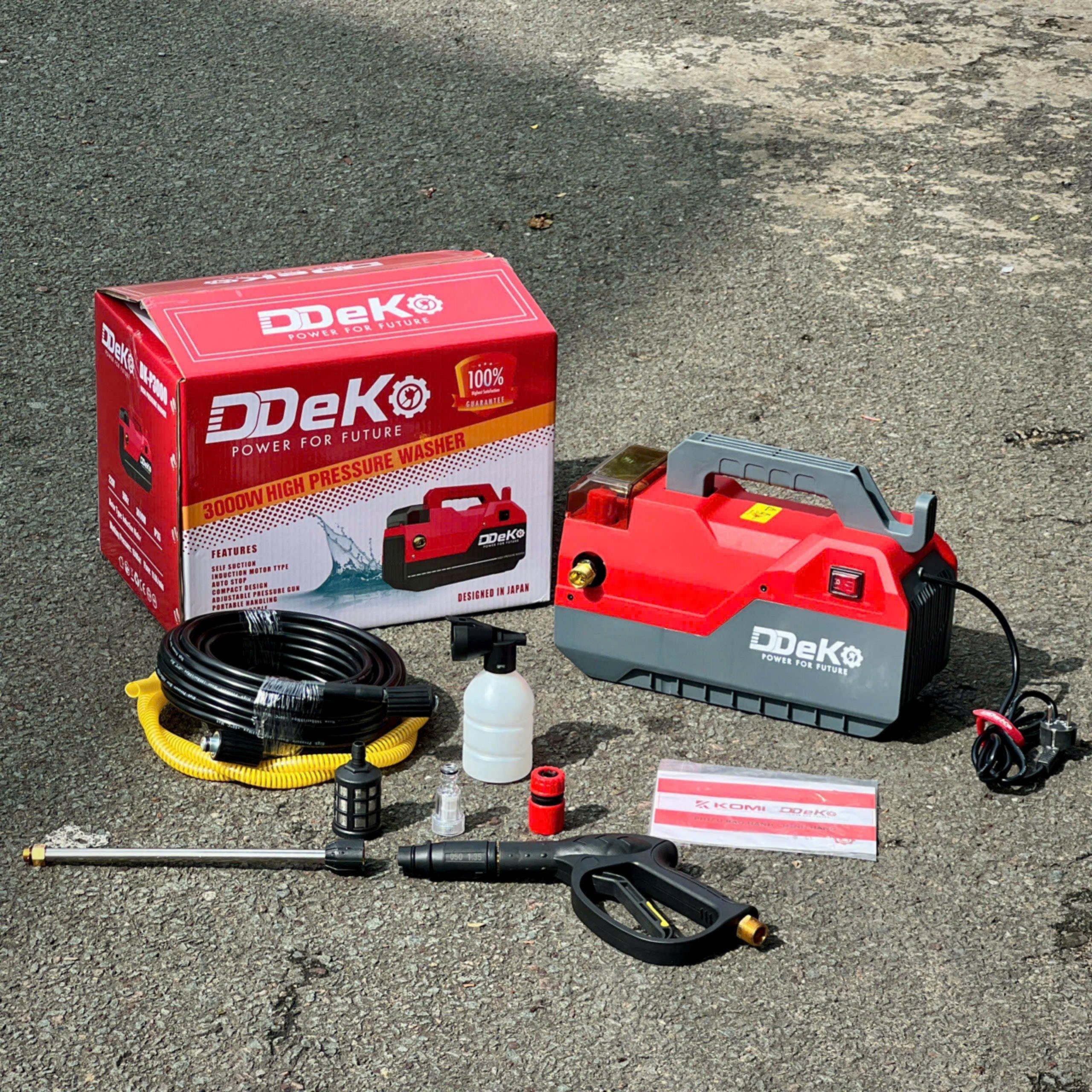 MÁY RỬA XE 3000W CÓ CHỈNH ÁP DK-P3000 DEKO - HÀNG CHÍNH HÃNG
